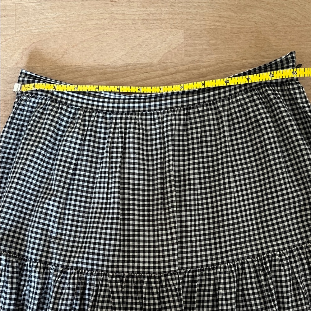 Doen Sebastiane Skirt in gingham RARE colorway - Picture 8 of 11